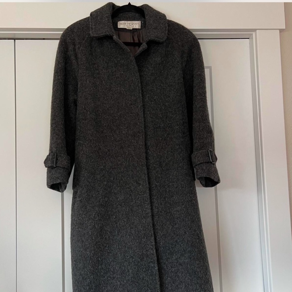 Bert Newman Gray Wool Coat